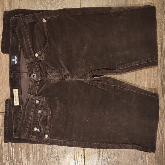 Ag Adriano Goldschmied Denim - ❤️ AG ADRIANO GOLDSCHMIED CORDUROY STEVIE SLIM STRAIGHT ANKLE JEANS, 4 (27)